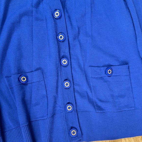 Tory Burch's Simone cardigan and Top (gently use) - Picture 4 of 5